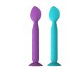 Youngso Diaper Cream Spatula - 2 Pack Diaper Cream Applicator for Butt Paste Diaper Cream, Diaper Spatula, Butt Spatula Baby Essentials (Purple, Blue)