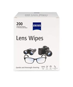 Zeiss Pre-Moistened Lens Cleaning Wipes, 2 Pack (200 Ct)