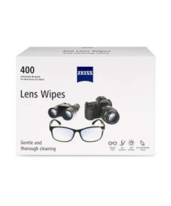 ZEISS Pre-Moistened Lens Cleaning Wipes, 400 Count