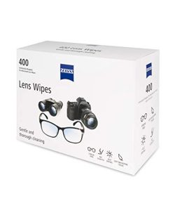 ZEISS Pre-Moistened Lens Cleaning Wipes, 400 Count