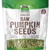 NOW Foods, Pumpkin Seeds, Raw and Unsalted, Essential Fatty Acids, Rich in Iron, Excellent Source of Protein, Certified Non-GMO, 1-Pound (Packaging May Vary)
