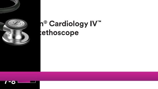 3M Littmann Classic III Monitoring Stethoscope, Black Tube, 27 inch, 5620