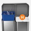 simplehuman Code H Custom Fit Drawstring Trash Bags in Dispenser Packs, 100 Count, 30-35 Liter / 8-9.2 Gallon, White
