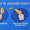 Ziploc Perfect Portions Food Storage Bag