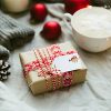 100 Pcs Kraft Paper Hollow Christmas Tree Gift Tags with String Christmas Wrapping Tags Blank Gift Tag Vintage Craft Hang Tags with Jute Twine(White)