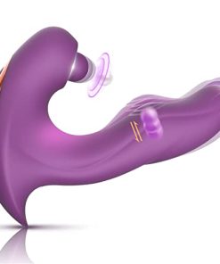 Womens Sex Toys Dildo Vibrator - 3in 1 Adult Toys Thrusting G Spot Vibrator with 5x5x10 Pulsating & Vibrating Wand for Clitoral Nipple Anal Stimulation, Female Couples Sex Toys for Woman Pleasure