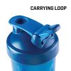 BlenderBottle Classic Shaker Bottle Perfect for Protein Shakes and Pre Workout, 28-Ounce, Navy