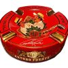 Limited Edition Large 8.75" Arturo Fuente Porcelain Cigar Ashtray Red