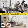 ANEWNICE Rodent Repellent, Peppermint Oils Mouse Repellent,Rat Repellent for House/Car/RV/Boat/Garage/Shed/Cabin,Rodent Repellent for Car Engines,Mouse Repellant,Wofimeha Mice Away(8 Pouches)