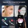 Ear Wax Removal, Ear Cleaner with Built-in WiFi, Ear Cleaning Kit with 1080P Camera, Wireless Ear Camera with 6 LED Lights, Otoscope with 6 Ear Picks for iOS and Android