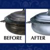 Wright's Silver Cleaner and Polish Cream - 6 Pack - 8 Ounce - Ammonia-Free - Gently Clean and Remove Tarnish without Scratching