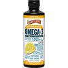 Barlean's Lemon Crème Omega 3 Fish Oil Liquid Supplement, 1080mg of Omega 3 EPA & DHA Fatty Acid, Smoothie Flavored & Burpless for Brain, Joint, & Heart Health, 16 oz
