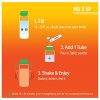 Zipfizz Energy Drink Mix, Electrolyte Hydration Powder with B12 and Multi Vitamin, Orange Soda (20 Pack)