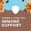 ZonePerfect Protein Bars, 16 vitamins & minerals, 11g protein, Nutritious Snack Bar, Peanut Butter Chocolate Chip Cookie Dough, 20 Count