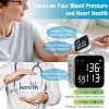 Wrist Blood Pressure Monitor,2023 New Digital BP Cuff Automatic Machine 90X2 Reading Memory Large Tri Backlit Screen Rechargeable Pluse Rate Monitoring Meter Wrist Blood Pressure Monitor for Home Use