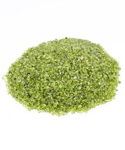 Zungtin 1 lb Peridot Small Tumbled Chips Crushed Stone Healing Reiki Crystal Jewelry Making Home Decoration