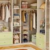 Stackable Closet Organizers and Storage - 4-Tier Stackable Storage Bins, Foldable Closet Shelf Organizer Basket, Clothes Organizers and Storage Shelves for Closet Organizer System(15.7"x11.8"x34.64")