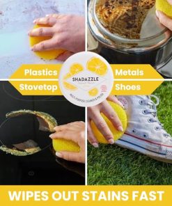 Shadazzle Natural All Purpose Cleaner and Polish – Eco friendly Multi-purpose Cleaning Product (1 Pack, Lemon)
